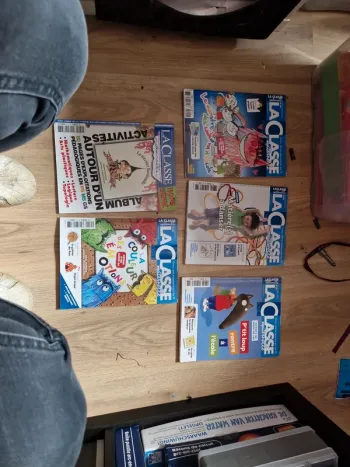 Lot de revue la classe maternelle