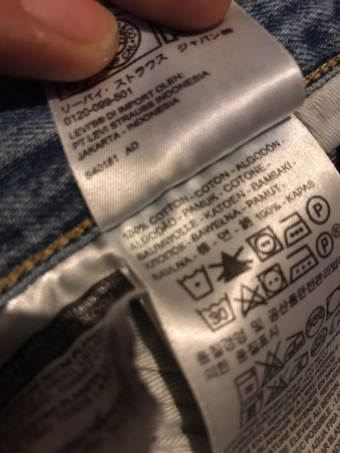 Jean Lévis (Levi’Strauss) 501 taille L32(42 française) W32 - photo numéro 18