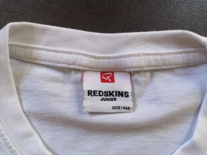 Tee-shirt garçon Redskins 14 ans neuf - photo numéro 3