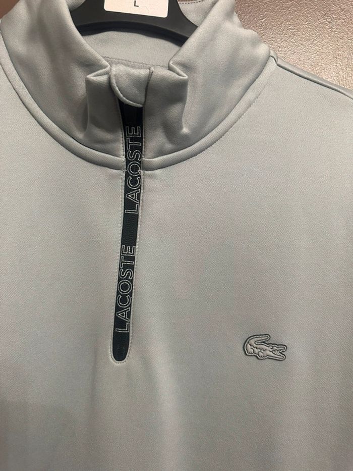 Sweat-shirt zippé Lacoste - photo numéro 4