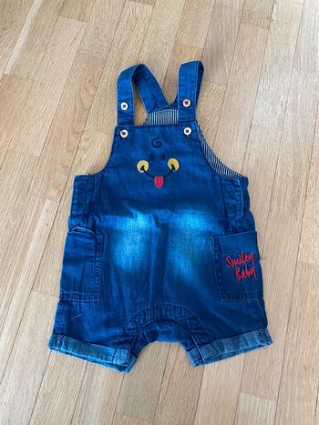 Salopette jean bébé 6 mois orchestra