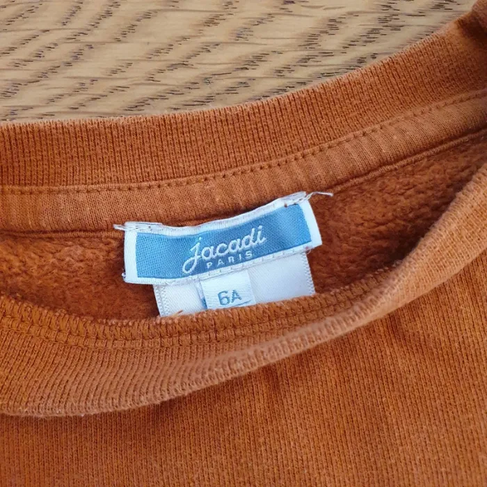 Sweat Jacadi 6 ans - photo numéro 2