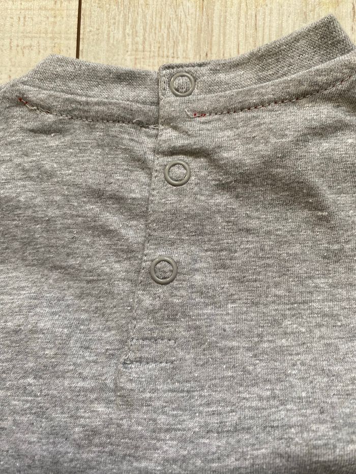 T-shirt a manches longues animaux et voiture - photo numéro 3