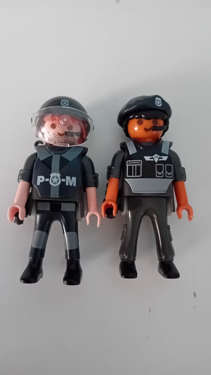 Hélicoptère playmobil police - photo numéro 3