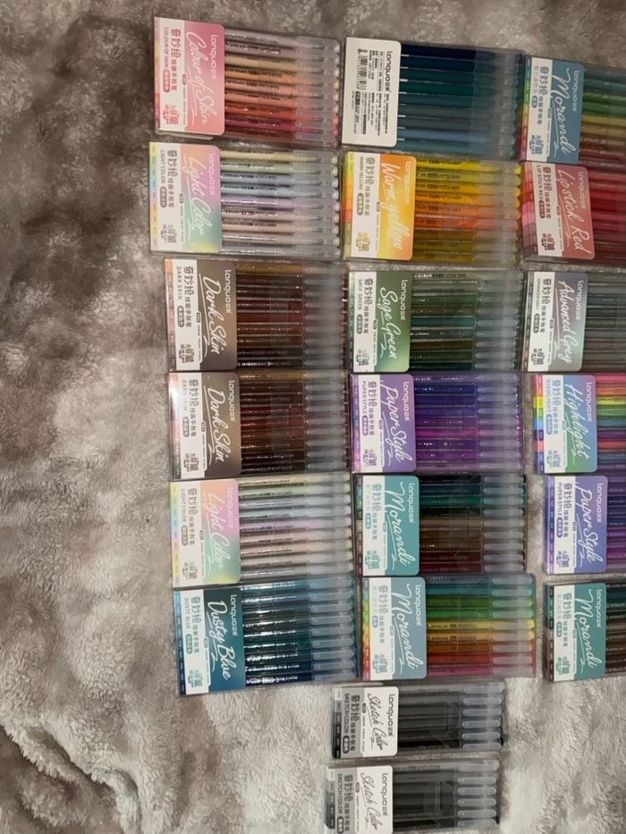 26 packs de gel LANGUO acrylique neuf jamais utilisé ( soit 228 Languo ) - photo numéro 3