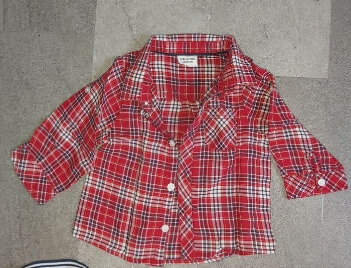 Chemise 6 mois garçon comme neuve
