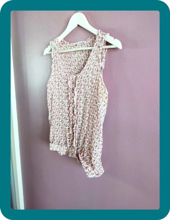 Débardeur fleurie Gérard Darel - photo numéro 2