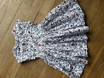 Robe fleurie Petit Bateau 4 ans