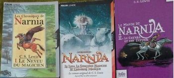 lot 3 livres - Narnia