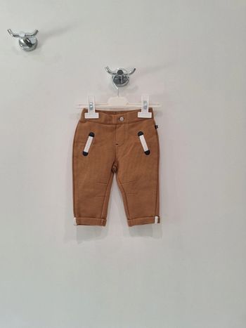 Pantalon marron bébé garçon 6 mois obaïbi