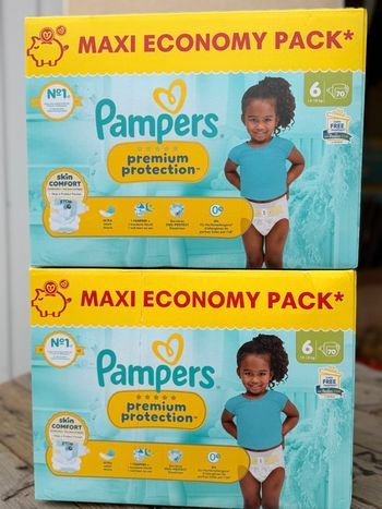 Couche taille 6 Pampers premium 