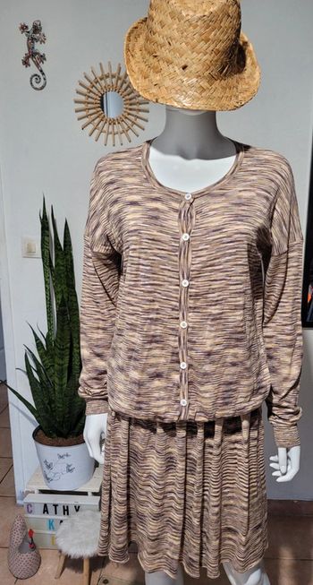 Ensemble jupe gilet