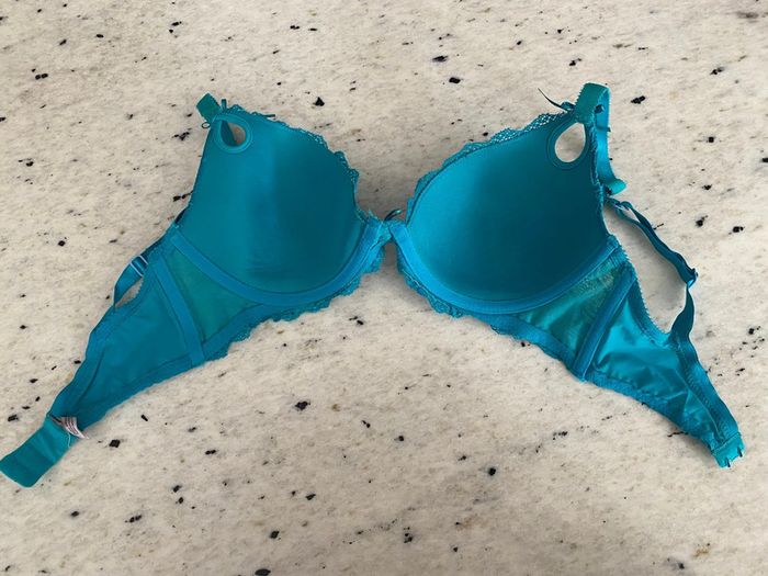 Soutien gorge Turquoise Rouge gorge 85D - photo numéro 4