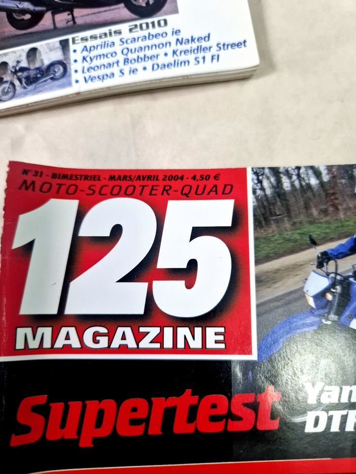 Bonjour , vend lot de 9 revue 125 magazine , moto , de 2004 à 2010 - photo numéro 8