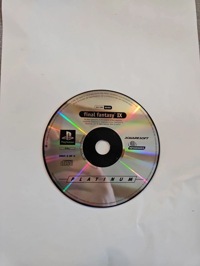 Final fantasy 9 ps1
