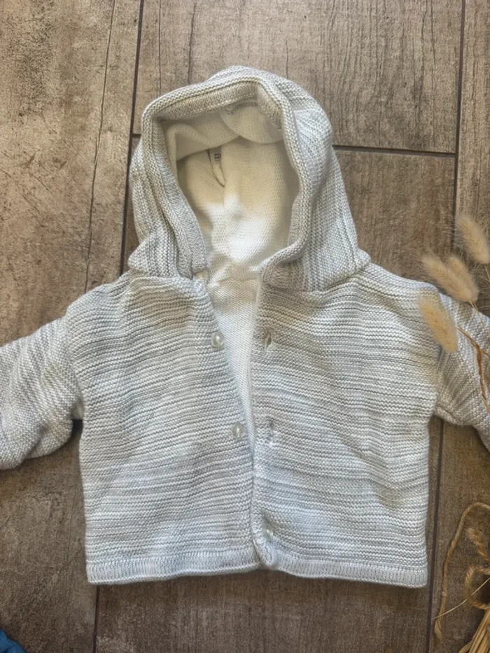 Ensemble veste et pantalon bébé tape à l’œil naissance - photo numéro 4