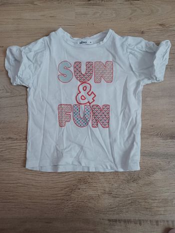 Tee shirt sun et fun