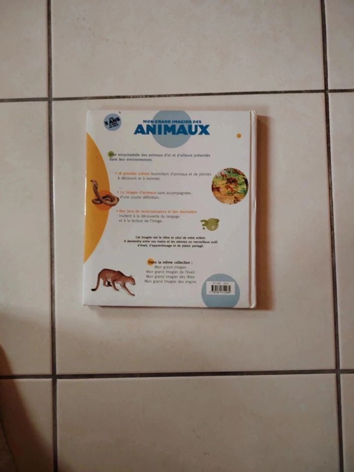 Livre mon grand imagiers des animaux - photo numéro 2