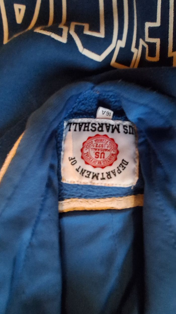 Pull bleu Marshall taille M - photo numéro 3