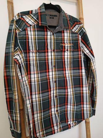 Jolie chemise homme à carreaux,  taille L
