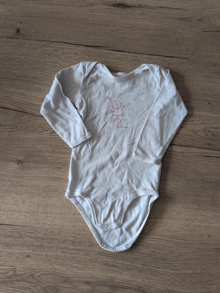 Lot 2 bodies manche longue Taille 3 ans - photo numéro 2