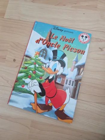 Livre disney le noël de l'oncle picsou