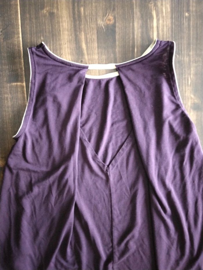 Haut prune/doré - photo numéro 5