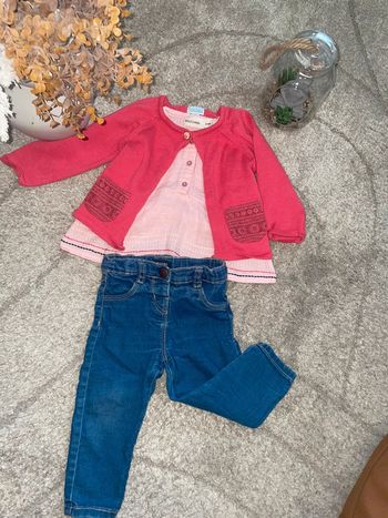 Ensemble fille 12 mois