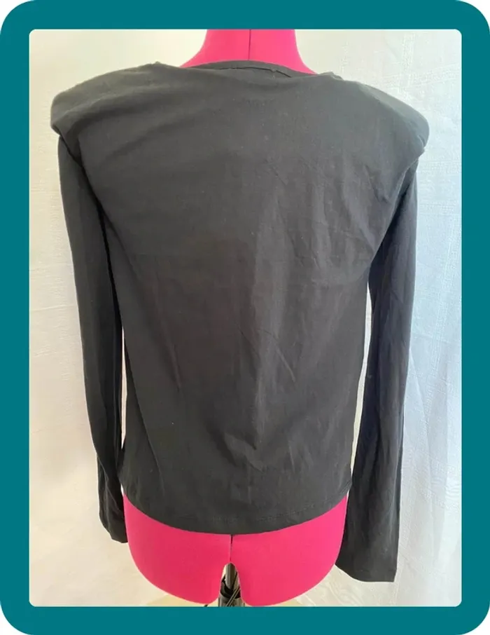Tshirt noir Primark 100 % coton Taille XS - photo numéro 2