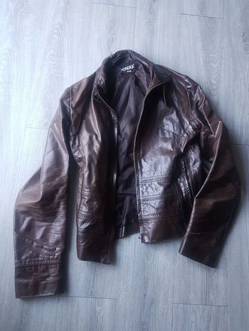 Veste en cuir