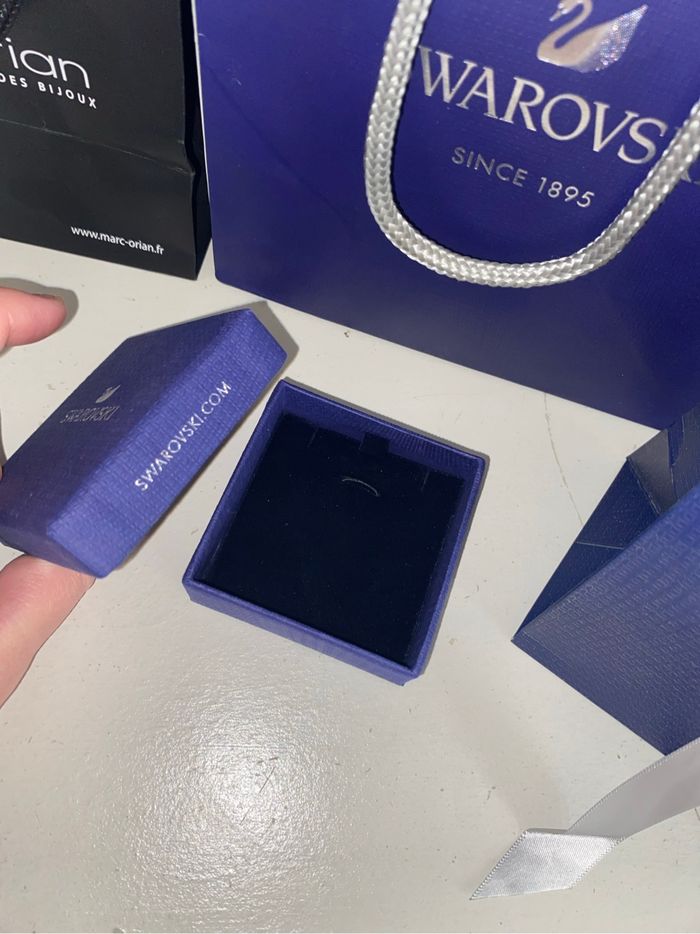 (Lot ou au choix): Sac,Pochon,Écrin: Pandora,Marc Orian,Diamant Or,Histoire D’or et Swarovski - photo numéro 5