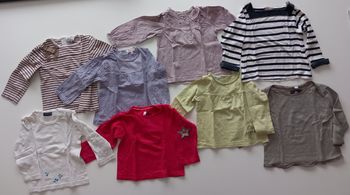 Lot tee-shirt manches longues