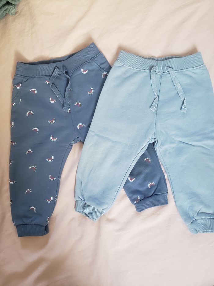Lot de 2 pantalons jogging