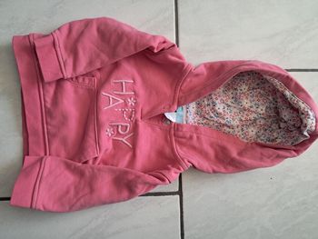 Gilet a capuche bébé 12 mois