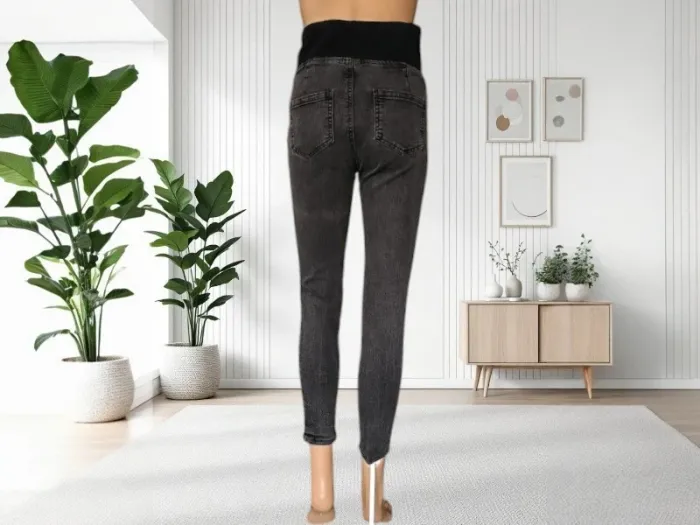 Jean de grossesse Vertbaudet ,coupe skinny haut bandeau ,ultra stretch - photo numéro 7
