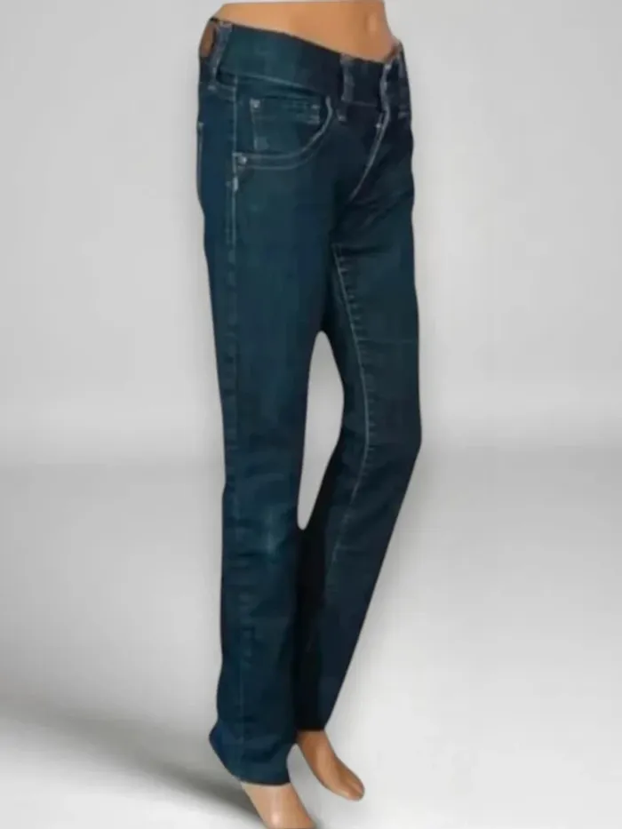 Jean Replay coupe straight ,taille basse , extensible - photo numéro 4