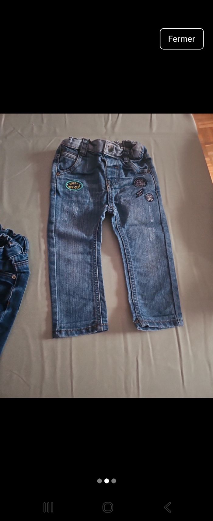 Lot de 2 jeans bébé 🚼 - photo numéro 2