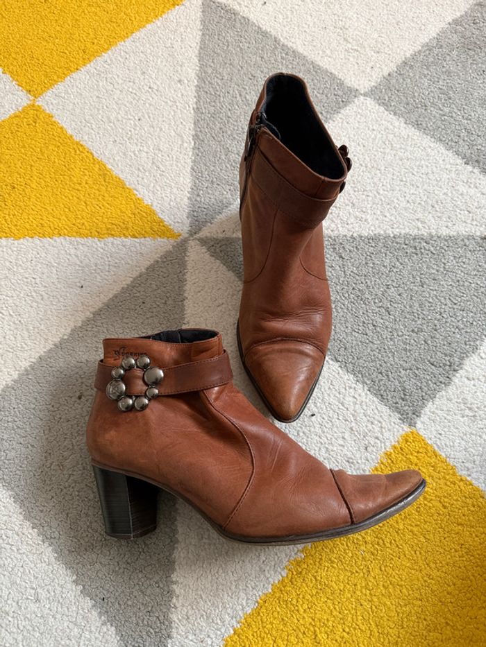 Bottines à talons Dorking Taille 38 - photo numéro 3