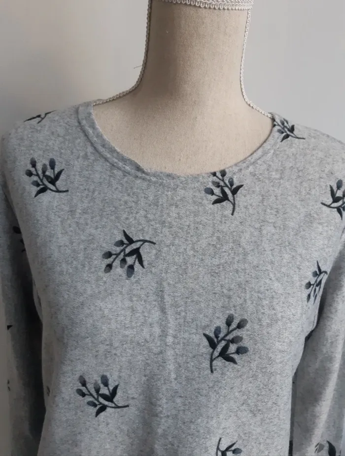 Pull long gris XIN DA T38/40 - photo numéro 2