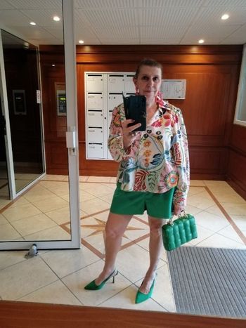 Short tissus fluide KIABI