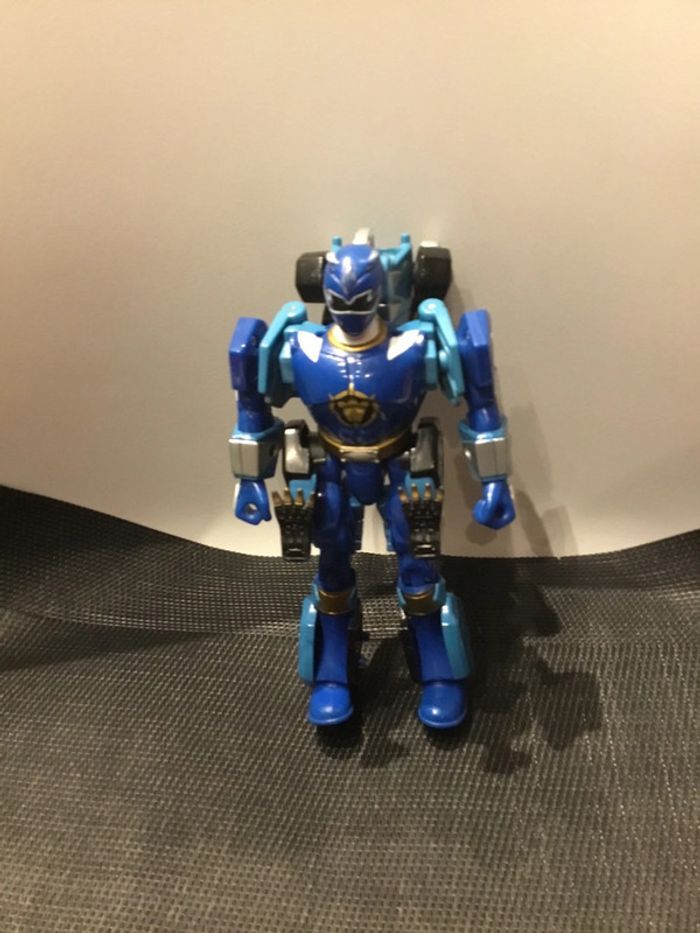 Power Rangers Dino Thunder figurine articulée 16cm ranger bleu Bandai 2003