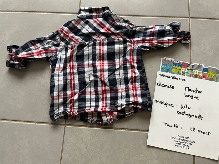 Chemise garçon 12 mois - photo numéro 2