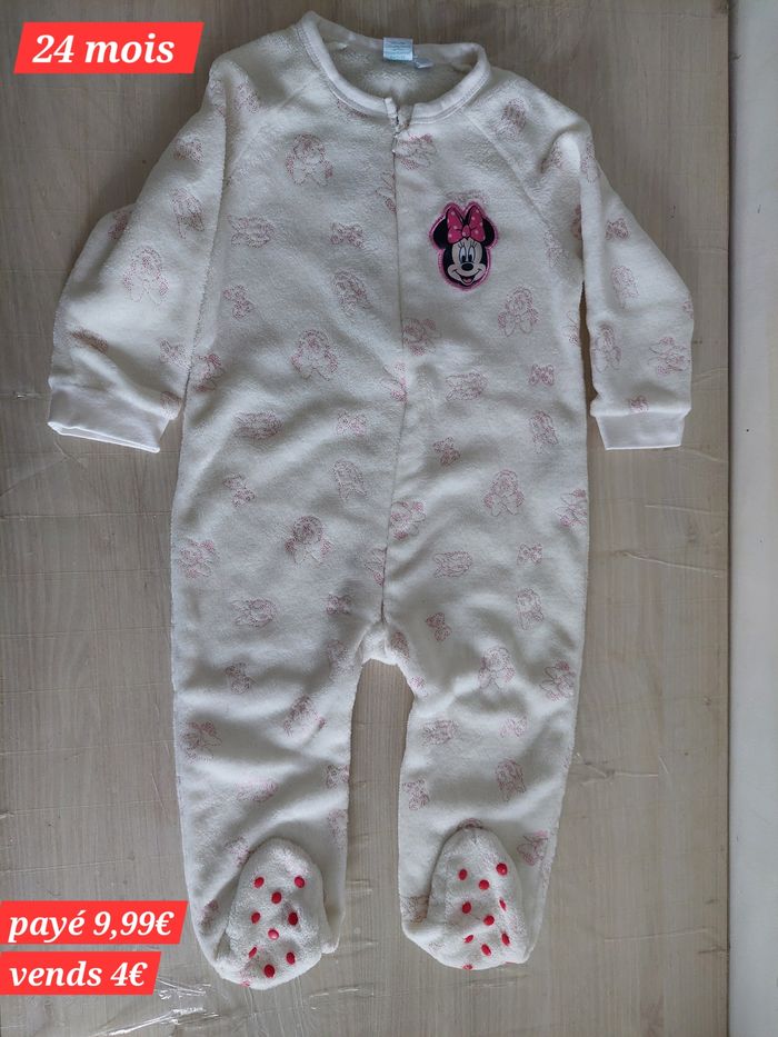 Grenouillère Minnie fille 24 mois - photo numéro 2