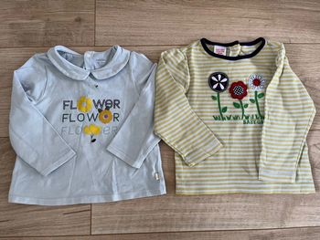 Lot deux pull manches longues