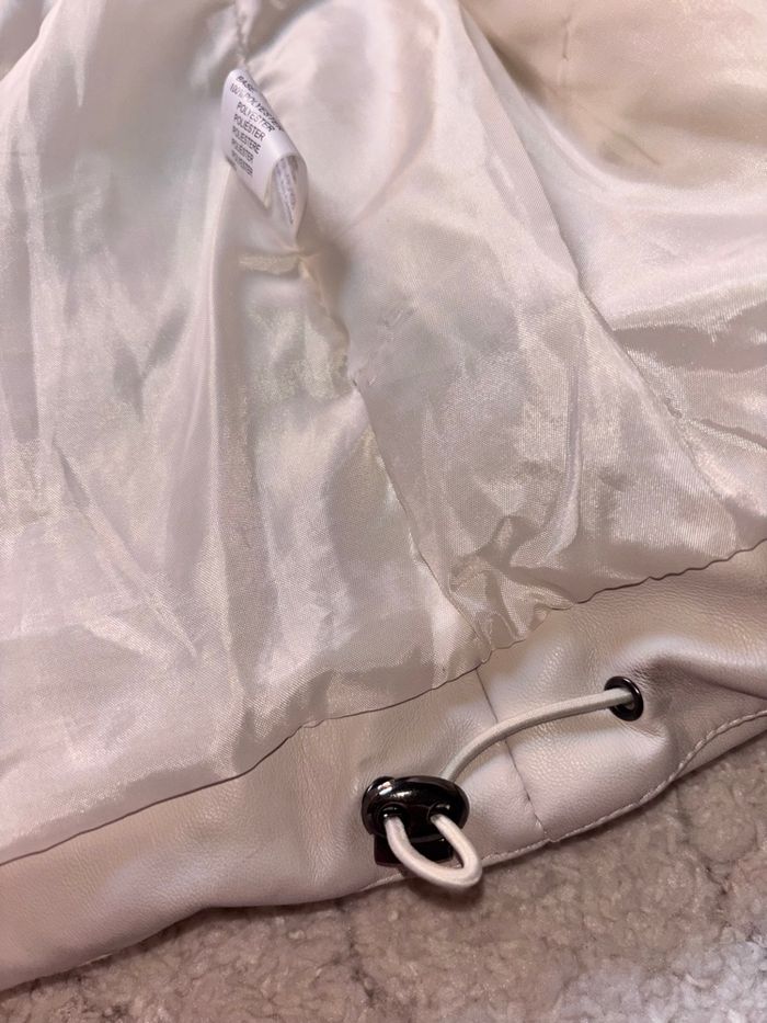 Doudoune sans manche beige - photo numéro 4