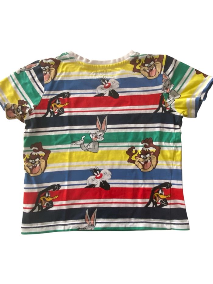 T-shirt enfant Looney Tunes – C&A – Taille 110 – Rayures colorées - photo numéro 2