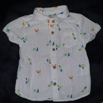 Chemise manches courtes