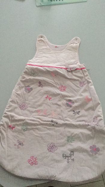 Gigoteuse turbulette lila 0/6mois Vertbaudet