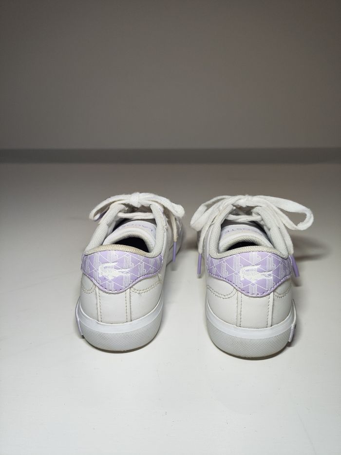 Lacoste Powercourt Signature Enfant Fille Violet Lila Taille 29 - photo numéro 5