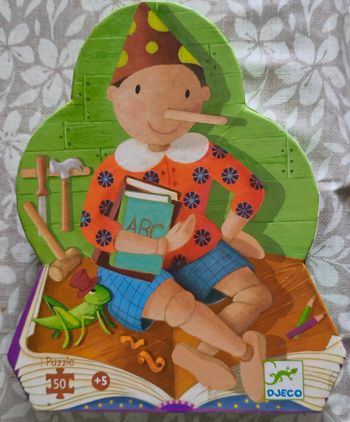 Puzzle 50 pièces Pinocchio de Djeco , à partir de 5 ans